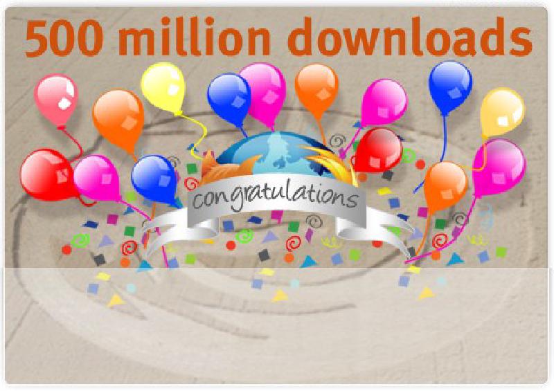 Featured image of post Firefox rompe la barrera de 500′000.000