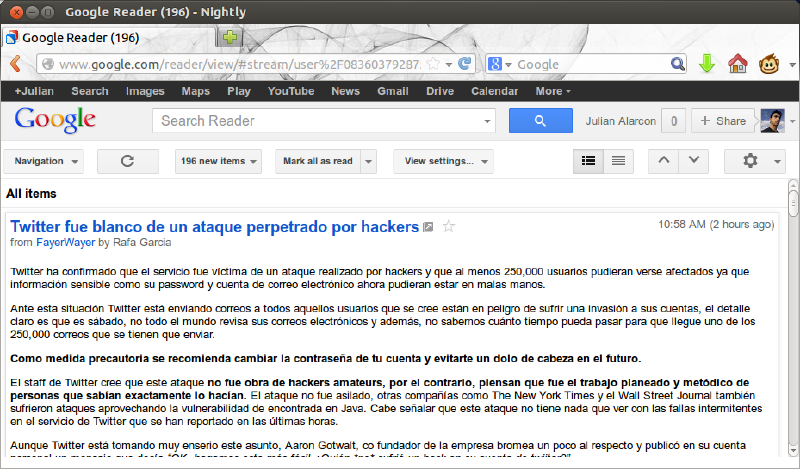 Featured image of post Google Reader, de las herramientas más útiles en Internet